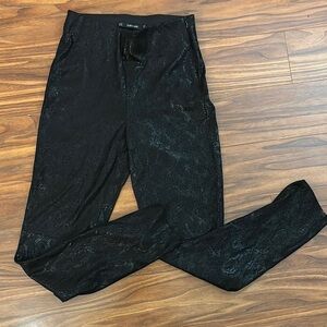 Zara Black Shimmer Leggings
